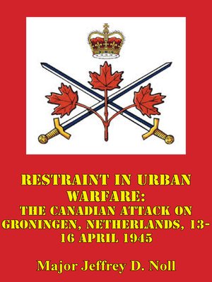 cover image of Restraint in Urban Warfare